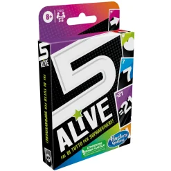 5 Alive, Gioco Di Carte Veloce Per Famiglie, Dagli 8 Anni In Su, Per 2-6 Giocatori