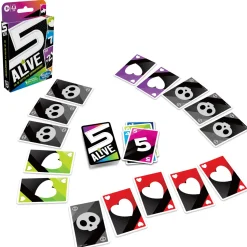 5 Alive, Gioco Di Carte Veloce Per Famiglie, Dagli 8 Anni In Su, Per 2-6 Giocatori