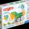 202 Geomag Magicube 4 Shapes Recycled Wheels 13 Pcs