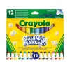 12 Pennarelli Punta Maxi Super Lavabili