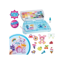 Acquabeads Valigetta Deluxe 1.400 Perline 48 Colori