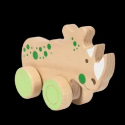 Animali In Legno Con Ruote