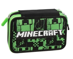 Astuccio 3Zip Green Minecraft
