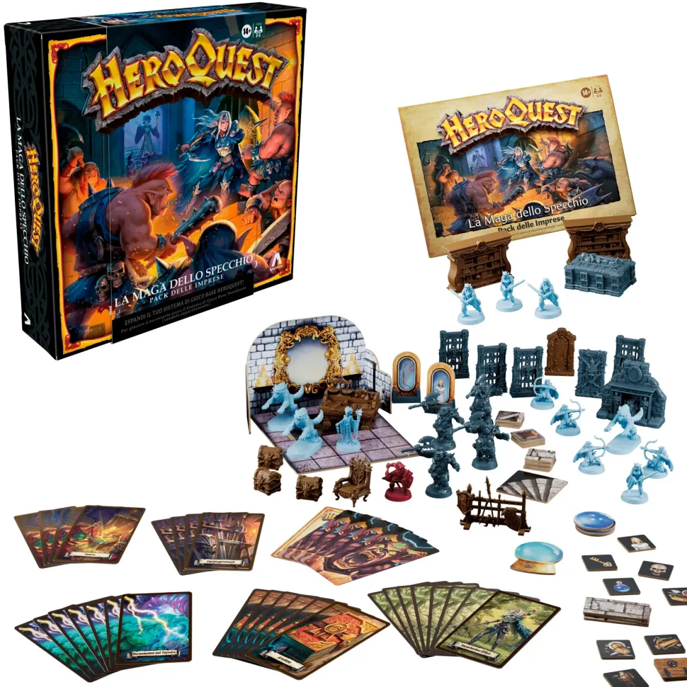 Avalon Hill, Heroquest, Pack Delle Imprese, La Maga Dello Specchio, E Necessario Avere Il Sistema Di Gioco Base Heroquest