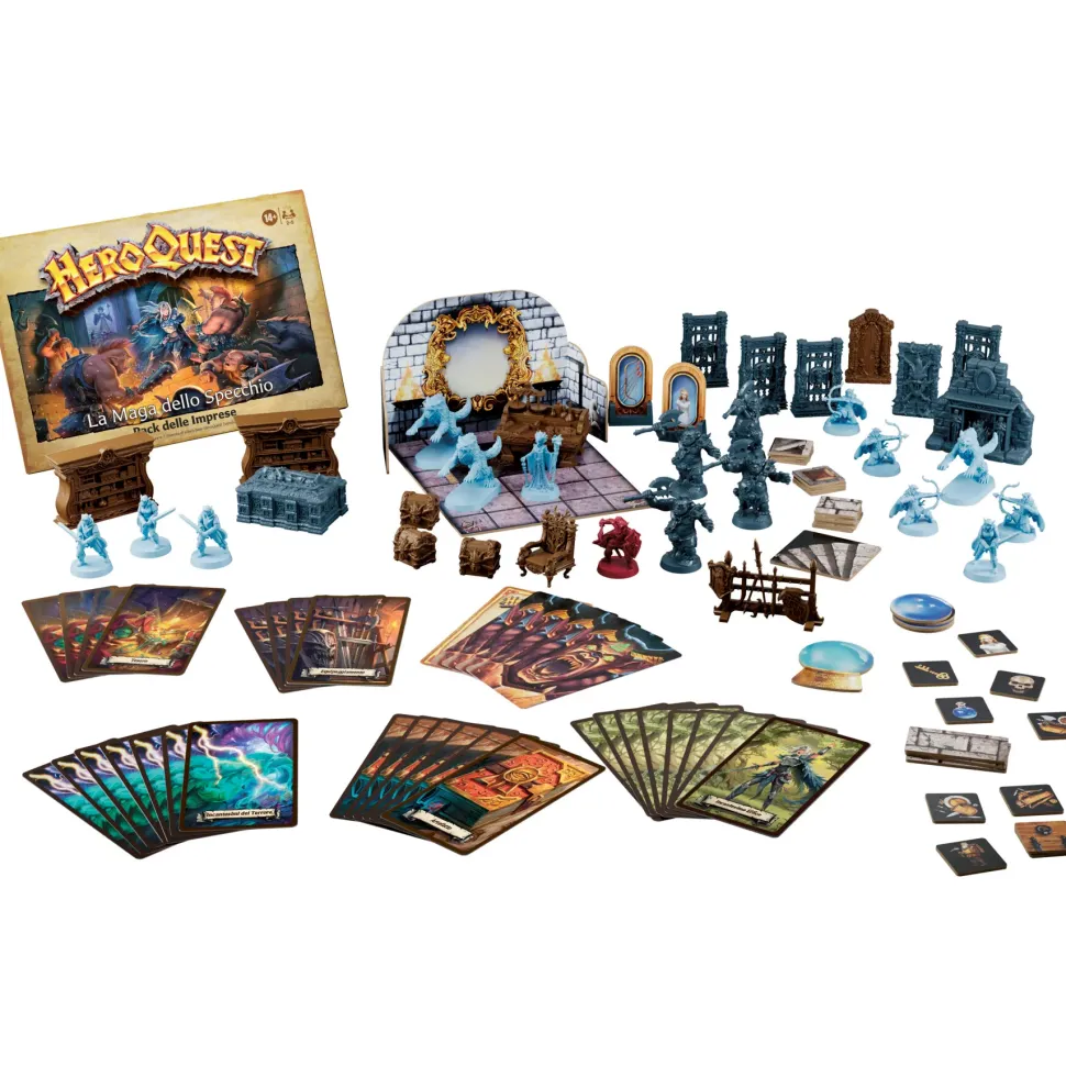 Avalon Hill, Heroquest, Pack Delle Imprese, La Maga Dello Specchio, E Necessario Avere Il Sistema Di Gioco Base Heroquest