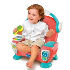 Baby Clementoni 17754 Poltroncina Canta, Suona E Balla