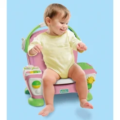 Baby Clementoni 17755 Poltroncina Canta, Suona E Balla Pink