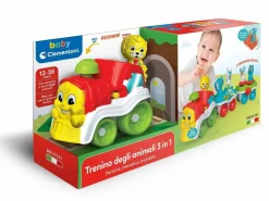 Baby Clementoni 17740 Trenino Degli Animali 3 In 1