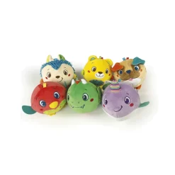 Baby Clementoni Animal Soft Ball Display Assortito, 1 Peluche Prima Infanzia