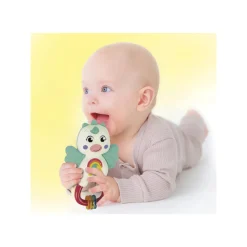 Baby Clementoni Little Unicorn Rattle Sonaglino Neonato Con Massaggiagengive