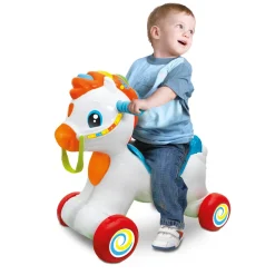 Baby Clementoni Martino Il Cavallino, Cavalcabile E Primi Passi