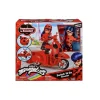 Bandai Miraculous Scooter Trasformabile Bambola Articolata Ladybug Da 26Cm