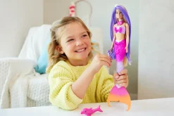 Barbie Sirena Colori Del Mare, Bambola Con Effetto Cambia Colore