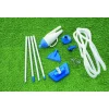 Bestway Aspiratore Funziona Con Pompe Da 2.006 Lt/H E Superiori, Tubo Da Mt. 6 E Mm. 32 Di Diametro Incluso, Ideale Per Tutte Le Piscine, Asta In Alluminio In 4 Sezioni, 3 Adattatori