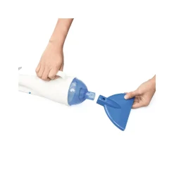 Bestway Aspiratore Funziona Con Pompe Da 2.006 Lt/H E Superiori, Tubo Da Mt. 6 E Mm. 32 Di Diametro Incluso, Ideale Per Tutte Le Piscine, Asta In Alluminio In 4 Sezioni, 3 Adattatori