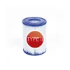 Bestway Filtro Cartuccia Ii Per Pompe Da 2.006/3.028 Lt/H, 2 Pezzi Per Set