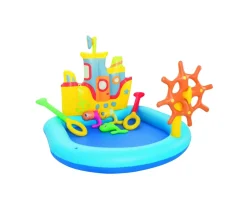 Bestway Play Center Nave 140X130X104 Cm Con Pesci E Accessori Gonfiabili