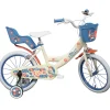 Bicicletta Da 16 Pollici Di Stitch, Con Cestino E Portabambole