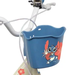Bicicletta Da 16 Pollici Di Stitch, Con Cestino E Portabambole