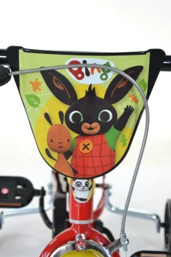 Bicicletta Per Bambini 12 Bing Telaio In Acciaio, Ruote In Gomma Gonfiabili, Stabilizzatori Di Serie E Freno Anteriore Ideale Per Bambini Di Altezza 87-100Cm, 3-5 Anni