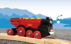 Brio Grande Locomotiva Rossa A Batterie