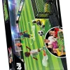 Calciatore Con Meccanismo Per Calciare, Portiere Con Asta Mobile E Istruzioni Di Gioco.