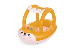 Canottino Volpe Con Copertura Cm. 85 58 Con Velcro Per Facilitare Entrata E Palline Scorreveli