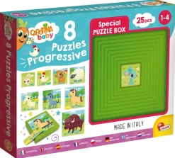 Carotina Baby 9 Progressive Puzzle Fattoria