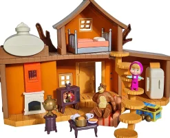 Casa Di Masha E Orso Con Personaggi