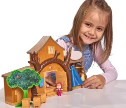 Casa Di Masha E Orso Con Personaggi
