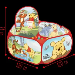 Centro Gioco Con Canestro Winnie The Pooh