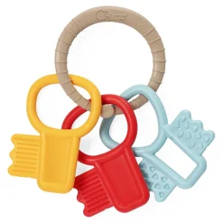 Chicco Chiavi Massaggiagengive Linea Eco+, 3 Mesi +