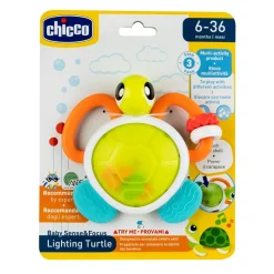 Chicco Trillino Elettronico Tartaruga, 6-36 Mesi