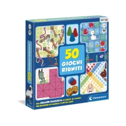 Clementoni 12941 50 Giochi Riuniti Per Famiglia