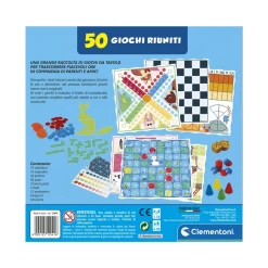 Clementoni 12941 50 Giochi Riuniti Per Famiglia