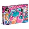 Clementoni 18730 Crazy Chic Nail Art Studio, Set Unghie Per Bambine