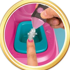 Clementoni 18730 Crazy Chic Nail Art Studio, Set Unghie Per Bambine
