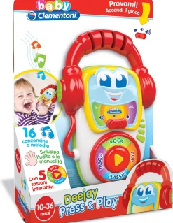 Clementoni 14982 Deejay Press & Play