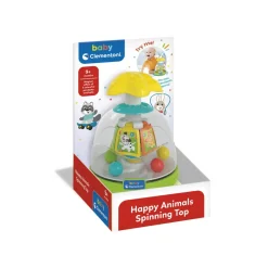 Clementoni 17895 Happy Friends Spinning Top