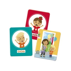 Clementoni 16435 Montessori Baby Emozioni Esp 48 Carte Tattili