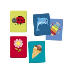 Clementoni 16432 Montessori Baby Primo Memo 48 Carte Tattili