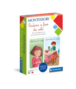 Clementoni 16318 Montessori Carte Aiutami A Fare Da Solo