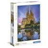 Clementoni 35062 Puzzle 500 Hqc Barcellona 49 X 36 Cm