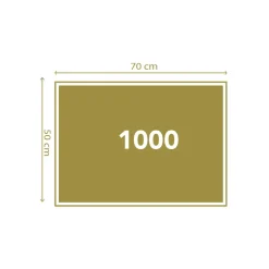 Clementoni 39366 Puzzle 1000 Hqc New York Skyline 70 X 50 Cm