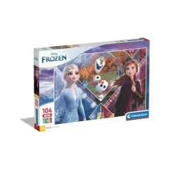 Clementoni 23739 Puzzle 104 Maxi Frozen 2 62X42 Cm