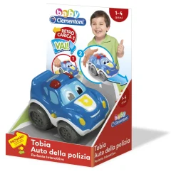 Clementoni 17154 Tobia Auto Polizia Baby Clementoni
