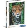 Clementoni High Quality Collection Puzzle Jaguar In The Jungle 500 Pezzi