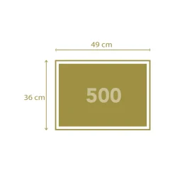 Clementoni Puzzle Harry Potter 500 Pezzi, Puzzle Adulti