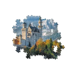 Clementoni Puzzle High Quality Collection Neuschwanstein Castle 500 Pezzi, Puzzle Adulti