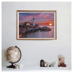 Clementoni Puzzle High Quality Collection Portland Head Light 500 Pezzi, Puzzle Adulti
